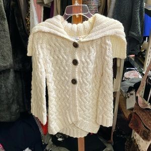 Bebe Button- Up Cardigan Sweater